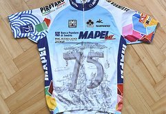 Santini Restelvio Re Stelvio Bike Day Mapei Colnago Trikot Stilfser Joch Gr. M