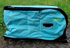 Evoc Bike Travel Bag Pro in Aqua Blue