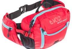 Evoc Hip Pack Race Backpack 3l + 1,5l Bladder red-neon blue