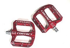 Chromag Bikes Contact Plattformpedale weinrot *NEU*