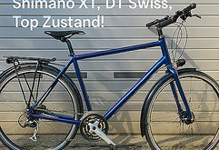 Intel Top Herrenrad – Shimano Deore XT, DT Swiss, 25CrMo4 Stahlrahmen