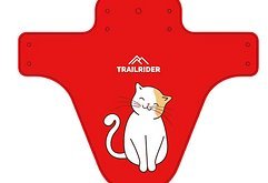 Trailrider Mudguard Red Manga Cat