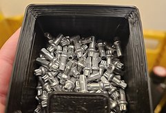 DT Swiss Squorx Nippel Silber Aluminium 14mm 2.0mm Pro Head Pro Lock 15mm