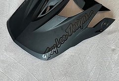 Troy Lee Designs D3 Visier matt schwarz