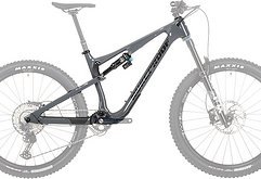 Nukeproof Reactor 290 Carbon Rahmen - ohne Dämpfer - bullet grey - Größe XL
