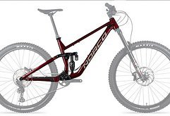 Norco Sight Alu 27,5" Rahmen 2022 - Größe L - rot