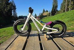 Handmade Laufradsattel "Kids Ride Shotgun" für die ganz Kleinen 27,2mm
