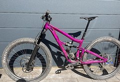 Ibis Cycles Ibis Ripmo AF – Custom-Build | Größe M | purple Pulverbeschichtet