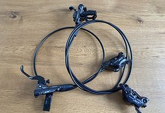 Shimano XT  BR-M 8120 Bremsenset 4-Kolben VR/HR + Ersatzbeläge