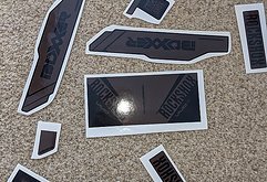 Rock  Shox - VERSCHENKE - Decals Aufkleber Sticker Boxxer Vivid Air