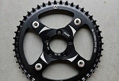 Gates Carbon Drive Kettenblatt CDX 46T 4 Arm inkl. Polini Spider