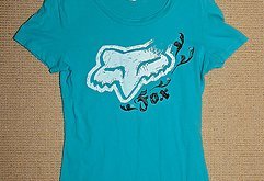 Fox Racing Damenshirt Shirt Türkis Gr. S 36