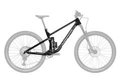 Norco Optic C2 Rahmen 2023 - schwarz - Größe L