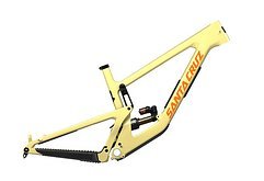 Santa Cruz Bicycles Nomad 6 Carbon CC MX Gloss Marigold Yellow Rahmen Gr:M 2024