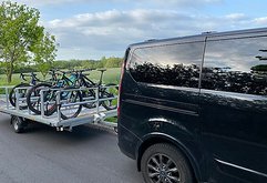 Anhänger für 12 Fahrräder, 750 kg
