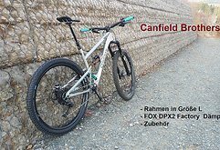 Canfield Brothers Riot Rahmen Größe L mit FOX DPX2 Factory Dämpfer + Tretlager