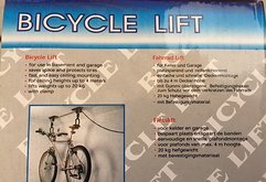 Bicycle Lift Fahrradaufhänger
