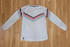 Loose Riders C/S Womens Jersey LS Chevron White