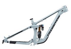 Transition Bikes Spire Alu Rahmenkit inkl. Fox Float X2 - hint of blue - Größe L