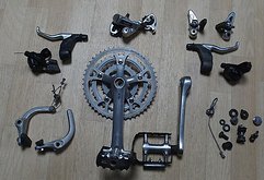 Shimano Deore 7-fach Gruppe (für Retro Bike Aufbau)
