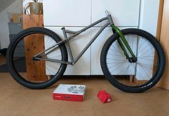 Stahl 29" Plus Bikepacking Bike + Salsa Parts 26" o. Semi Fatbike