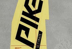 RockShox PIKE ULTIMATE GABEL AUFKLEBER DECALS LINKS ORIG. NEU