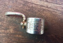 Sigur Brevetatto Sattelklemmschelle Sattelklemme oldtimer SIGUR BREVETTATO 22-27mm