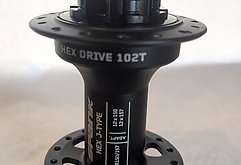 Spank Hex Nabe 150/157 black XD 6-bolt 32Loch