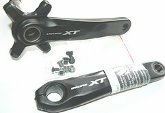 Shimano XT Kurbelarme für 2 x 11 ohne Kettenblätter MTB FC-M8000-2 175mm
