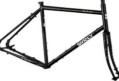 Surly DISC TRUCKER Rahmen Gabel Set 26" schwarz 46cm