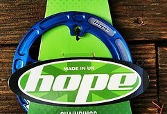 Hope Bashguard 104BCD 32z 34z blau, NEU