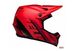 Bell Full 9 Fusion Mips Red Grey Fullface Downhill-Helm M Neu
