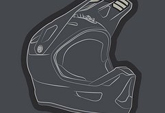 100% Emergency Helmet Sticker Status