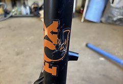 Santa Cruz Bicycles Tallboy C XXL frameset defect
