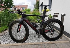 Fuji Norcom one.1 Zeitfahrrad - Di2 - Zipp 808 - 4iiii Power Meter
