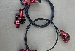 Formula R1 MTB Bremsen - ROT Farbe! - Gewicht 356g! - Neuwertig