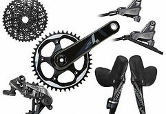 SRAM Force CX1 HRD 1x11 Gravelgruppe FM Disc mit Kurbel Neu