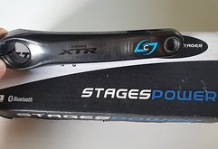 Stages XTR 9000 Powermeter Wattmesser Kurbel 175mm Gen 2