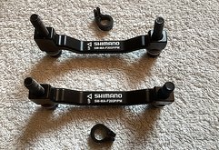 Shimano 2 Stück SHIMANO Bremsenadapter PM - PM +23 mm