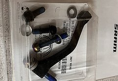 SRAM Postmount +20 Adapter , Oilslick , *NEU*