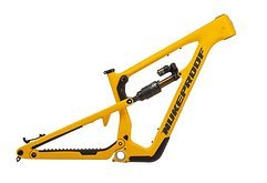 Nukeproof Mega 297 Carbon Rahmen - ohne Dämpfer - yellow - Größe M