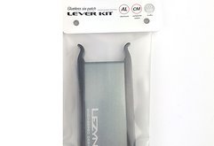 Lezyne Lever Kit Flickzeug mit Reifenhebern silber