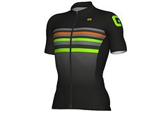 Alé Maglia Mc SS Jersey Trikot Men Blk Fluo Green M Neu