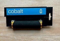 Crank Brothers cobalt Lock-On Griffe schwarz/gold