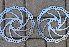 Cnc Wave Light Bremsscheiben Set 180mm 6-Loch nagelneu