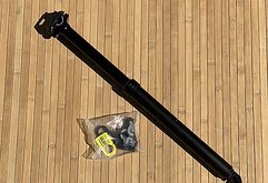 Neu Vario Sattelstütze 31,6mm 175mm Hub inkl. E Thirteen Remote Hebel
