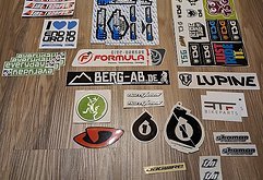 Aufkleber Sticker Decals Bliss, Enduro, Formula, Lupine, Sixsixone, Polygon, Giro, Jagwire
