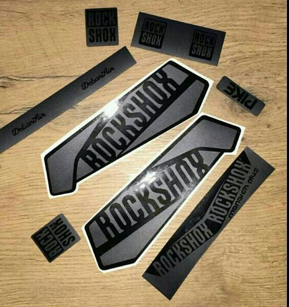 Rock Shox Monarch Plus Aufkleber gabeldecals rock shox pike monarch plus debon air Rock Shox Monarch Plus Aufkleber gabeldecals rock shox pike monarch plus debon air